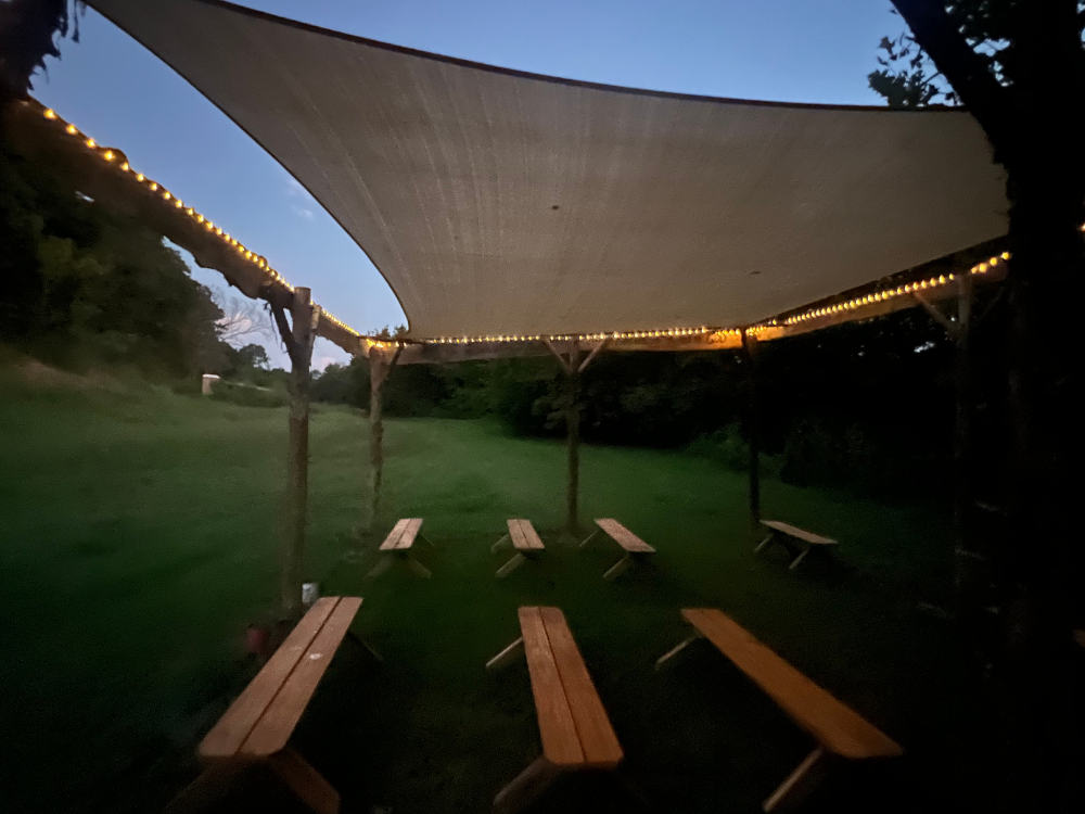 outdoor-event-space-greeneville-tn-pavilion The pavilion at Wild Woods Retreat & Farm